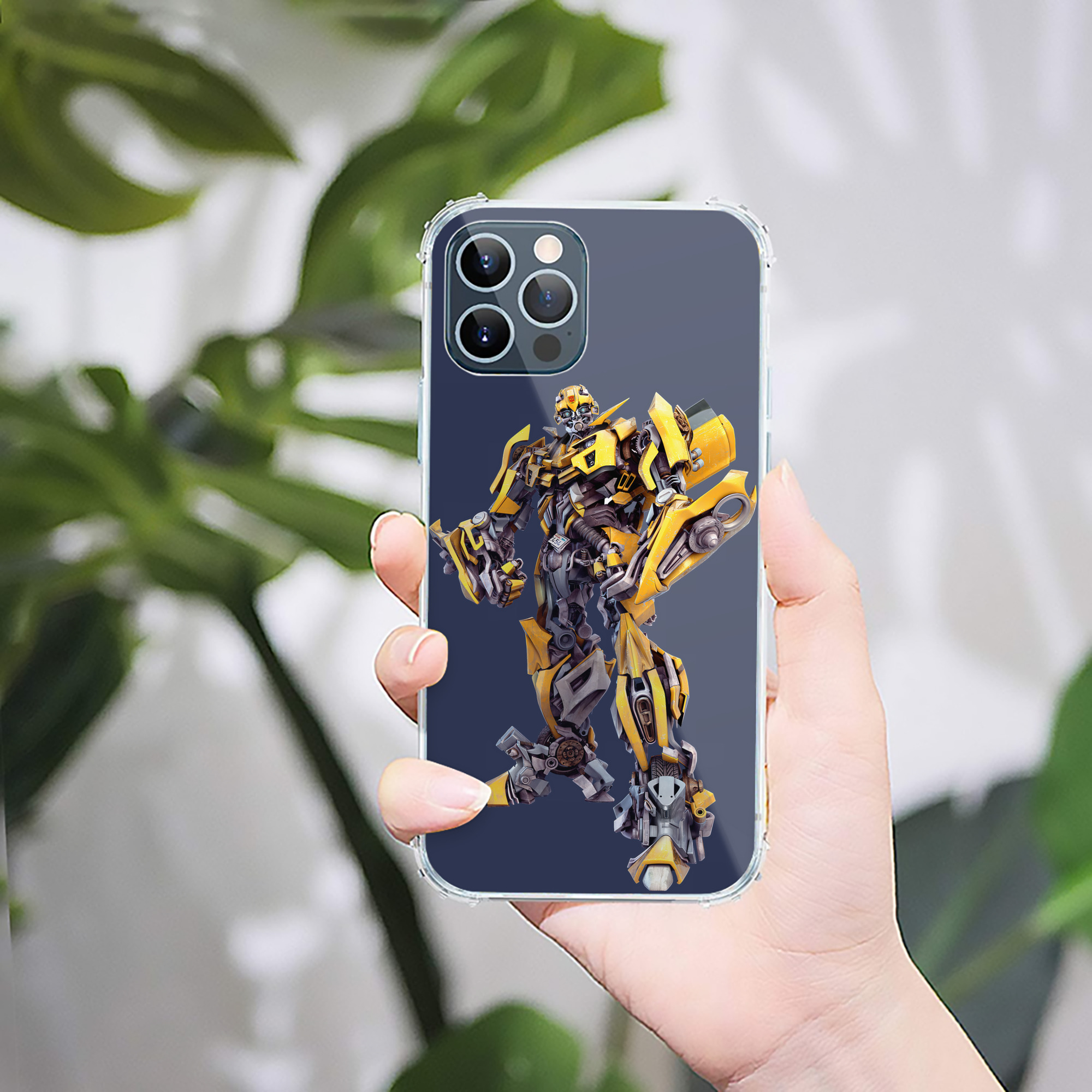 （画像用） Transformers トランスフォーマー 【iPhone 12シリーズ対応】透明スマホケース（クリアソフトケース）